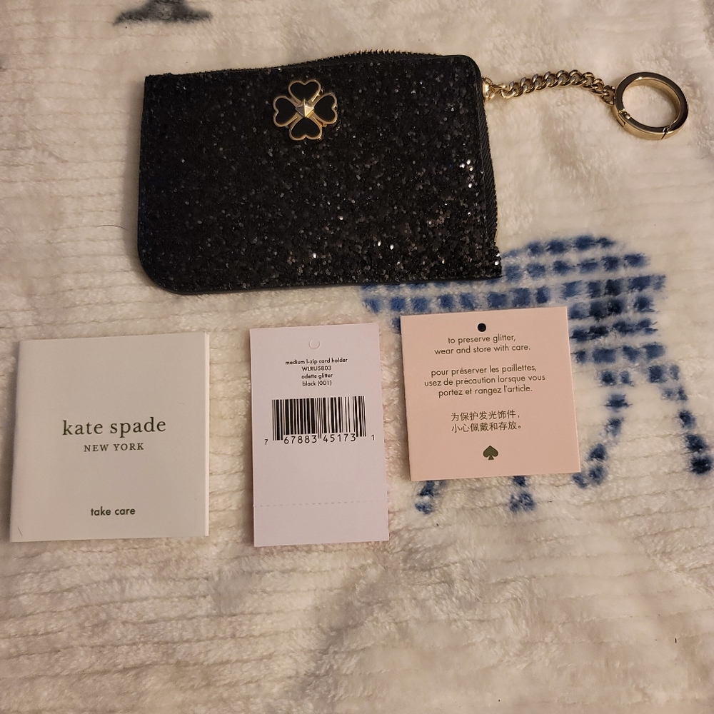Kate spade L-zip card holder
